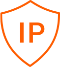 IP 完全保护盾牌图标
