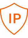 IP保护盾牌图标