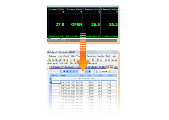 Real-time Logging