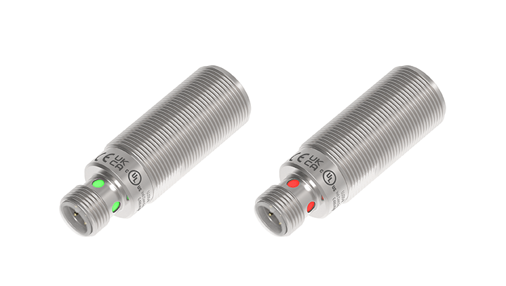 通过绿色和红色 LED 指示灯检查传感器状态（连接器型）