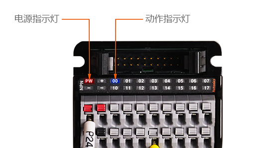 动作指示灯, 电源指示灯