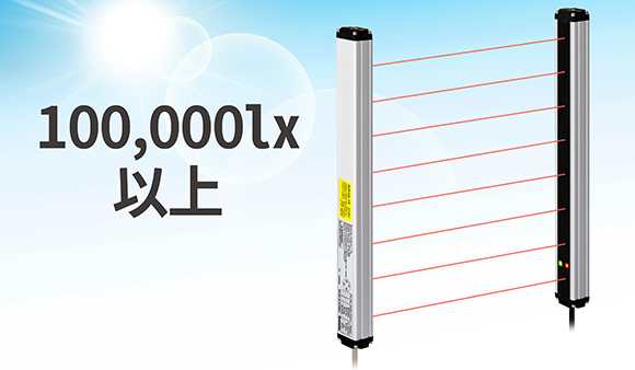 100,000 lx 以上