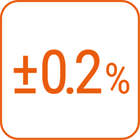 ±0.2% 精度图标